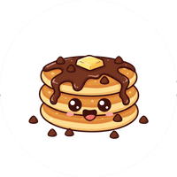 Chocolate Banana Pancakes